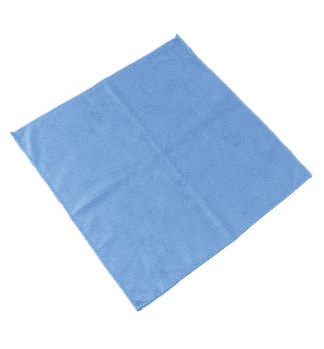 PK/12 Blue Microfiber Cloths 14